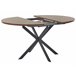 Beliani Mesa de comedor extensible FRIONA Beliani Mesa de comedor extensible FRIONA Madera Oscura