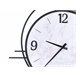 Beliani Reloj de pared TAVEL Multicolor