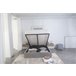 Cama abatible LUA II de color gris 140x190cm Gris