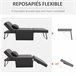 Sofá Cama Lino, Espuma, Metal HOMCOM, hogar - sofás y butacas Gris