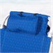 Aktive Silla de playa XXL plegable y reclinable 5 posiciones c/nevera y mochila Azul