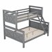 Cama litera 145x205 Cama litera 145x205 Gris