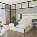 Canapé Luxury Max 3D 150x190 Blanco/ Gris