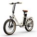Bicicleta Eléctrica ONESPORT OT16-2 - Motor 250W Batería 48V17Ah Blanco