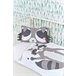 Juego de funda nórdica Infantil Blanco/ Gris