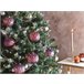 Beliani Guirnaldas de navidad ASTRAL Rosa