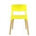 Silla de cocina fija AGATA Amarillo