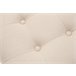 Set de 2 Taburetes Puff Pharao en tela Crema