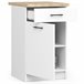 Armario de Cocina Independiente OLIWIA AKORD con 2 estantes 40 Blanco