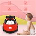 Orinal para Bebé PP, ABS, TPR HOMCOM Rojo