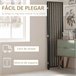 Biombo de Bambú Bambú, Madera de Pino HOMCOM, hogar - decoración Multicolor