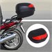 Baúl Moto PP HOMCOM, ferretería - accesorios para vehículos Negro