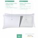 Almohada Fibra Hueca Siliconada 70x34 Blanco Veta
