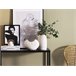 Beliani Jarrón decorativo LINZI Blanco