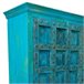 Armario de madera acabado artesanal Azul