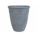 Beliani Conjunto de 2 macetas KATALIMA Gris