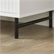 Banco Zapatero con Puertas Correderas FSR116-W SoBuy Blanco