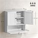 Armario de Pared MDF HOMCOM, hogar - baño Armario de Pared MDF HOMCOM, hogar - baño Blanco