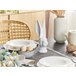 Beliani Accesorio decorativo GUERANDE Blanco