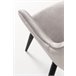 Silla Kres Terciopelo Gris