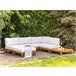 Beliani Conjunto longue SANZA Blanco