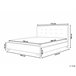 Beliani Cama con somier Poliéster AMBASSADOR 172x216 Beige