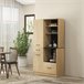 Alacena de Cocina Melamina de Madera HOMCOM Marron