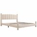 Cama de matrimonio de terciopelo 189x212 Cama de matrimonio de terciopelo 189x212 Beige