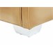 Beliani Cama LED Piel PARIS 195x228 Dorado