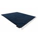 Alfombra BERBER 9000 Franjas Bereber Marroquí Shaggy 200x290 Azul