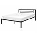 Beliani Cama Acero CUSSET 147x209 Blanco