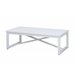 Mesa Metal Adda Home Blanco