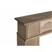 Beliani Repisa de la chimenea NARNIA Marron