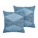 Beliani Cojín decorativo RHOEO 45x45 Azul