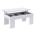 Mesa de centro elevable MARTIN Blanco