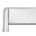 Beliani Cama con somier Piel sintética AVIGNON 205x221 Gris