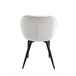 Silla Zandel Black Terciopelo Beige