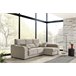 Sofá Chaiselongue Zafiro 3 Plazas Tela Derecha Beige