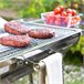 Barbacoa Plegable de Acero Inoxidable para Carbón Gris