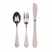 Set de 3 Cubiertos infantiles MUNICH Bergner Plateado