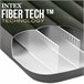 Colchón hinchable individual con hinchador y Fiber-Tech INTEX Verde