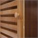 Mueble de baño de bambú mueble estantería SDB04021 Marron Claro