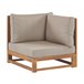 Beliani Conjunto longue TIMOR Gris Oscuro