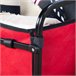 Aktive Carro playa plegable Rojo