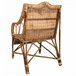 Sillón de bambú y ratán Marron