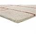 Alfombra shaggy geométrica HELIA - ATTICGO 80x150 Cobre