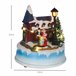 Pueblo Navideño Resina HOMCOM, hogar - decoración Multicolor