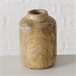 Jarrón PURE 10cm marca  BOLTZE Madera Clara