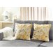 Beliani Cojín decorativo SCIRPUS Blanco/ Beige
