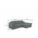 Chaise longue con cama y arcón EDEN Verde
